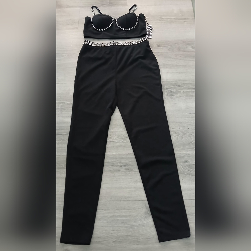 Haute Monde Elegant Black Men's Dress Pants